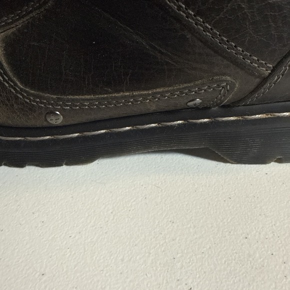 Vintage Dr. Martens Soren Lace Up Distressed Brown Leather Boot Size 9 - Picture 5 of 12